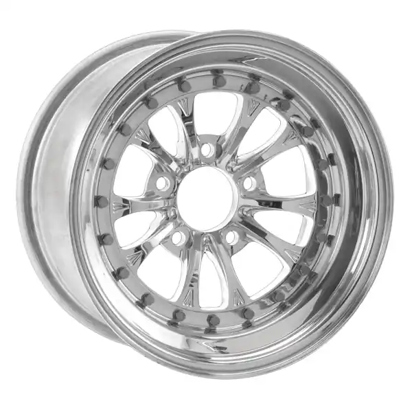 WELD Racing Street and Strip 794P-516212 15X16'' Polished Vitesse 5X4.5'' Bolt Pattern 6.5'' Backspace Modern