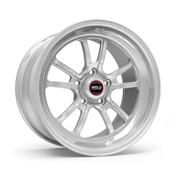 New Release WELD Racing Street and Strip 70HP8105W31A 18x10.5'' Polished S70 High Pad 5x115mm Bolt Pattern 3.1'' Backspace
