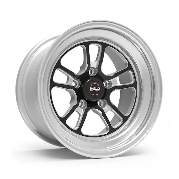 Special Offer WELD Racing Street and Strip 70LB510A65F 15x10.33'' Black S70 Low Pad 5x4.5'' Bolt Pattern 6.5'' Backspace - Black SBL MT